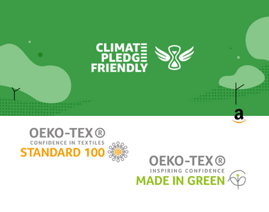 【OEKO-TEX®获证企业请注意】STANDARD 100获得亚马逊“气候友好承诺”计划认可！