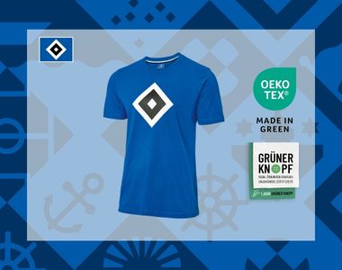 海恩斯坦为汉堡俱乐部球迷商店纺织品颁发OEKO-TEX®MADE IN GREEN标签